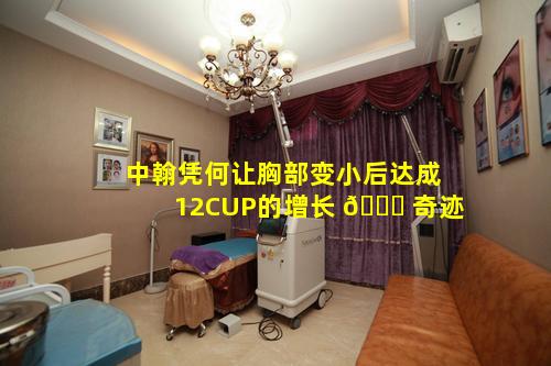 中翰凭何让胸部变小后达成12CUP的增长 🐞 奇迹